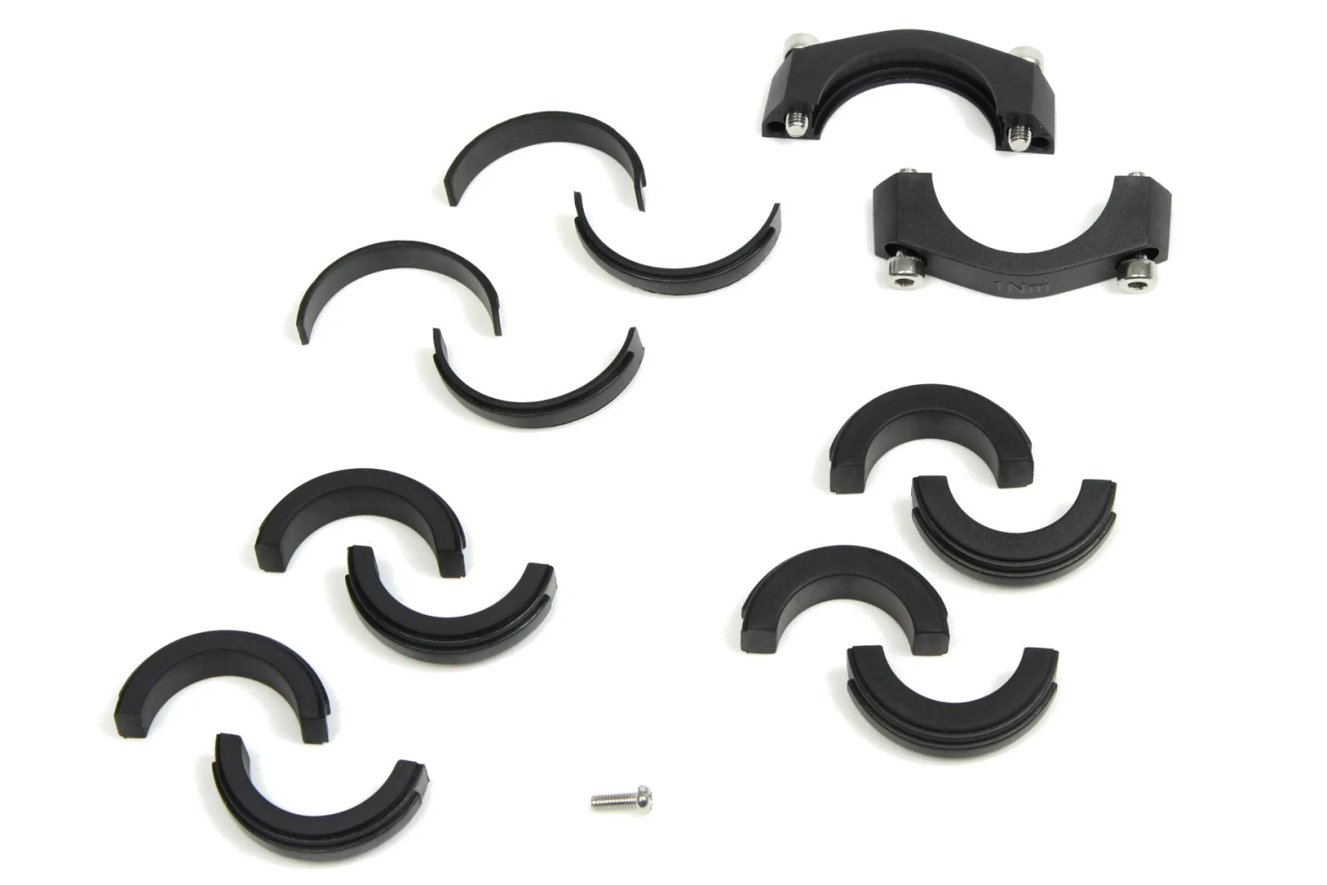 Bosch EBike Display Holder Mounting Clamp Set - Intuvia / Nyon 1 Bosch EBike Display Holder Mounting Clamp Set - Intuvia / Nyon