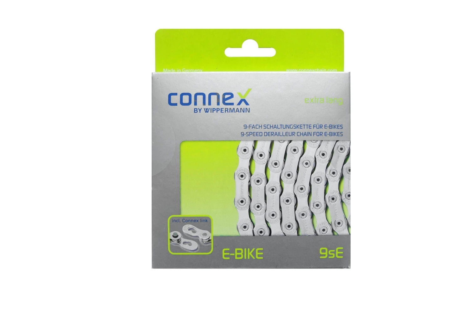 Connex E-Bike Bicycle Chain - 9sE For Derailleur 9-speed 2 Connex E-Bike Bicycle Chain - 9sE For Derailleur 9-speed – Bild 2