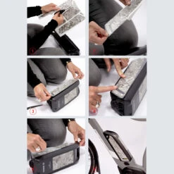 FAHRER Reflective Battery Kit - Reflektierendes Aufkleber-Set Für Bosch PowerPack -Bosch Verkaufsgeschäft fahrer reflective battery kit reflektierendes aufkleber set bosch powerpack montage anleitung