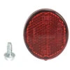 Flyer E-Bike Reflector Oval Red For Mudguard, Busch & Müller 314