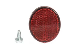 Flyer E-Bike Reflector Oval Red For Mudguard, Busch & Müller 314