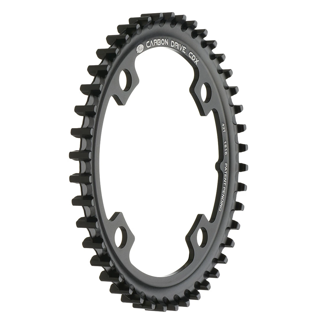 Gates Carbondrive CDX Kettenblatt Riemenscheibe 4-Loch 104mm 2 Gates Carbondrive CDX Kettenblatt Riemenscheibe 4-Loch 104mm – Bild 2