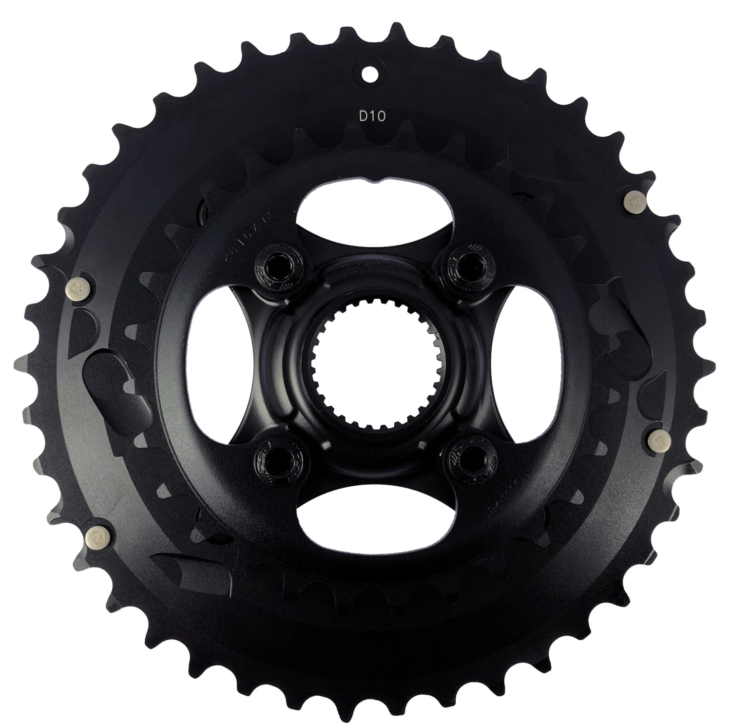 Giant Chainring Set 42/28 Teeth, 9 & 10-speed With Spider For Quick E + 1 Giant Chainring Set 42/28 Teeth, 9 & 10-speed With Spider For Quick E +