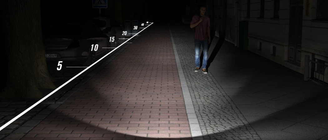 Herrmans H-Black MR8 LED E-Bike Scheinwerfer 2 Herrmans H-Black MR8 LED E-Bike Scheinwerfer – Bild 2