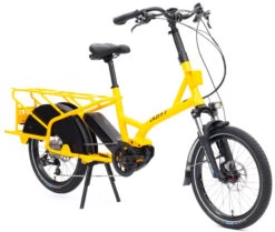 KIFFY Capsule MTS E-Cargo Bike -Bosch Verkaufsgeschäft kiffy capsule mts mango yellow 2