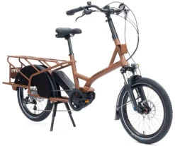 KIFFY Capsule MTS E-Cargo Bike -Bosch Verkaufsgeschäft kiffy capsule mts vintage brown 2