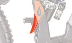 KTM Shock Protector -Bosch Verkaufsgeschäft ktm damper protector matt toxic orange