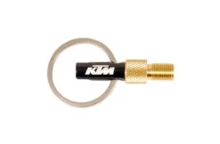 KTM Presta Valve Adapter Key Ring - DV/SV To AV