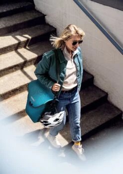 Ortlieb Velo-Shopper Pannier -Bosch Verkaufsgeschäft ortlieb velo shopper petrol magnet closure