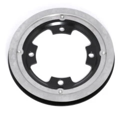 Flyer Panasonic X1 Chainring - 35 Teeth -Bosch Verkaufsgeschäft panasonic x1 chainring 35 teeth black inner outer ring view