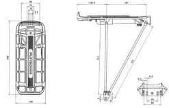 Pletscher Genius 28" Carrier For Flyer T-/L-Series Without HS 8 Pletscher Genius 28" Carrier For Flyer T-/L-Series Without HS -Bosch Verkaufsgeschäft pletscher easy fix ebike packed carrier detail