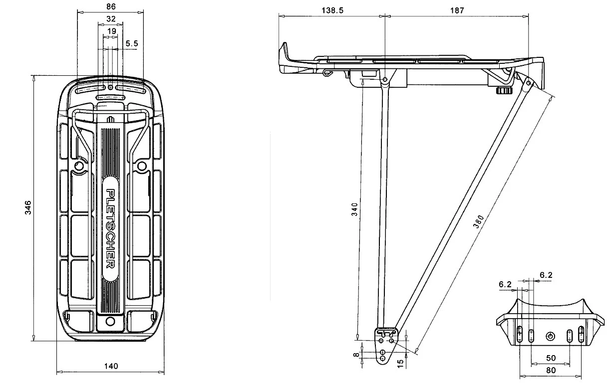 Pletscher Genius 28" Carrier For Flyer T-/L-Series Without HS 4 Pletscher Genius 28" Carrier For Flyer T-/L-Series Without HS – Bild 4