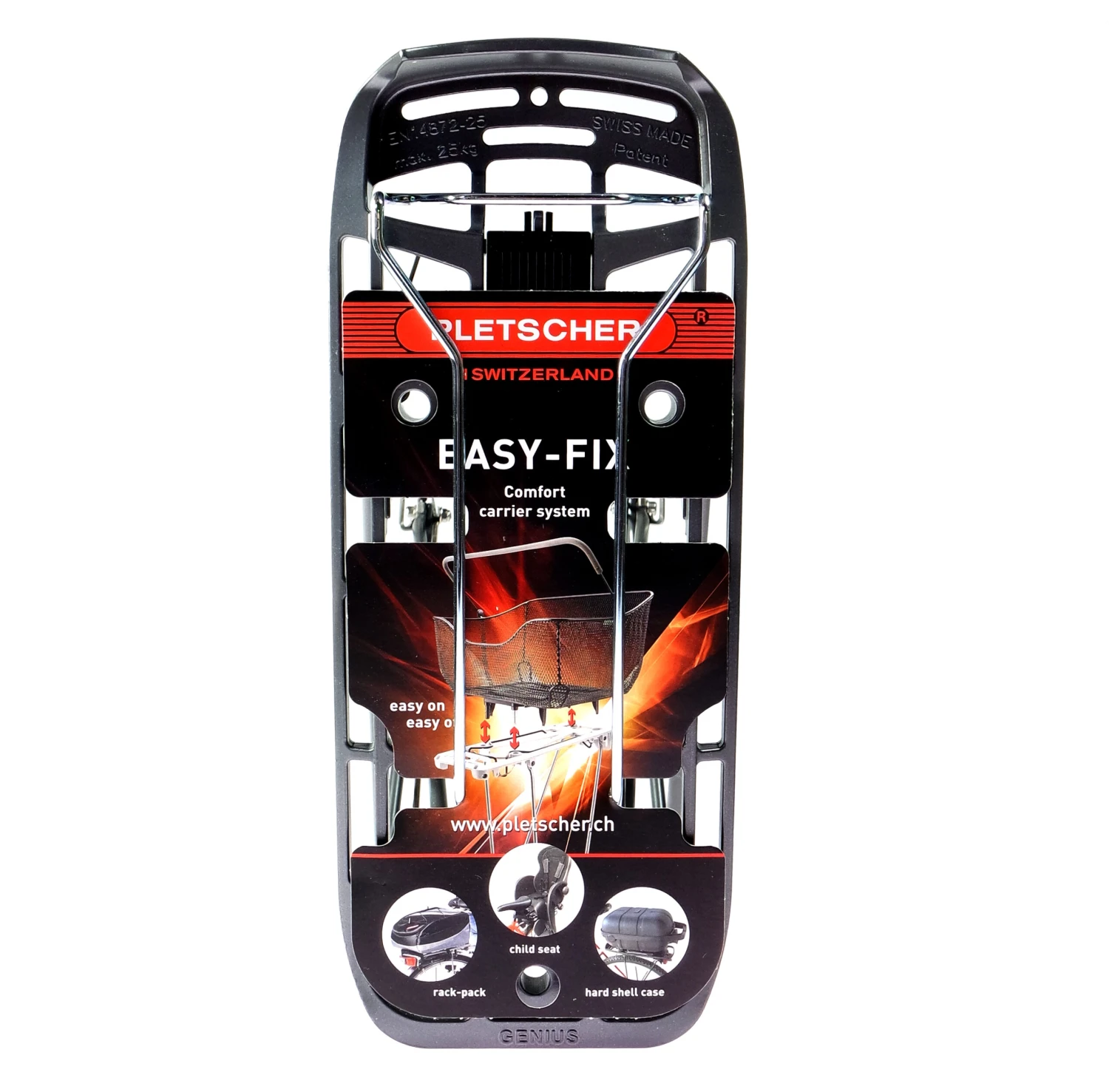 Pletscher Genius 28" Carrier For Flyer T-/L-Series Without HS 2 Pletscher Genius 28" Carrier For Flyer T-/L-Series Without HS – Bild 2
