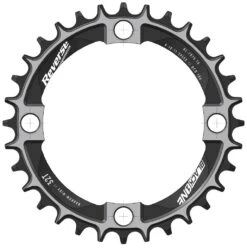 REVERSE Chainring Black One 104mm 32/34/36T Narrow-Wide Black/silver