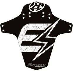REVERSE Mud Fender E-Serie (Schwarz/Weiß) Für Federgabel Oder Hinterrad