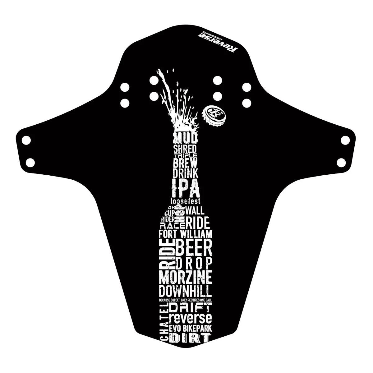 Reverse Universal Fahrrad Schutzblech - Mud Fender Spritzschutz 14 Reverse Universal Fahrrad Schutzblech - Mud Fender Spritzschutz – Bild 14