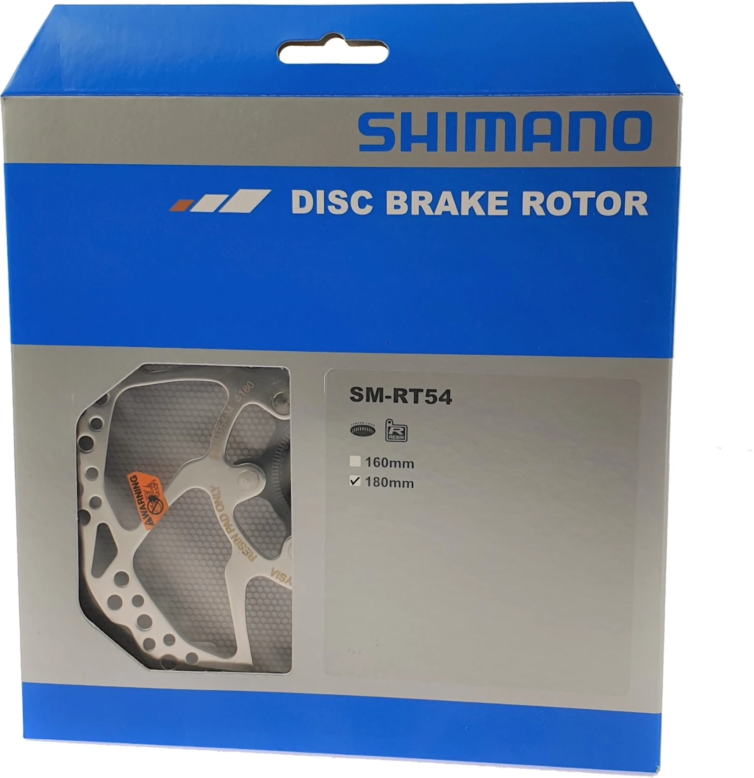 Shimano Brake Disc SM-RT54 Center Lock 180 Mm 2 Shimano Brake Disc SM-RT54 Center Lock 180 Mm – Bild 2