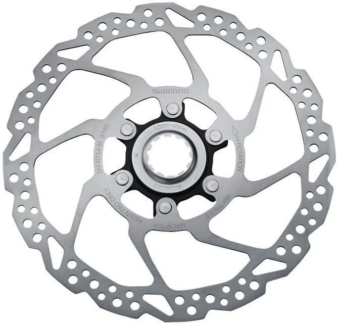 Shimano Brake Disc SM-RT54 Center Lock 180 Mm 1 Shimano Brake Disc SM-RT54 Center Lock 180 Mm