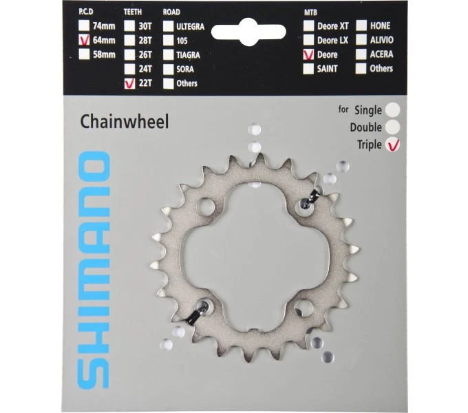 Shimano Chainring DEORE FC-M532 32 Teeth 1 Shimano Chainring DEORE FC-M532 32 Teeth