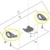 SHIMANO Handlebar Clamp (right+left) For STEPS Display SC-E6100