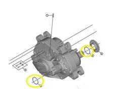 SHIMANO Spacer Ring/spacer For Drive Axle Of The STEPS Drive Unit DU-E8000