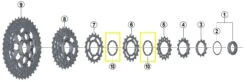 SHIMANO Spacer Y1VN05000 For XT CS-M8000 And SLX CS-M7000 Cassette 5 SHIMANO Spacer Y1VN05000 For XT CS-M8000 And SLX CS-M7000 Cassette -Bosch Verkaufsgeschäft shimano spacer ring y1vn05000 xt cs m8000