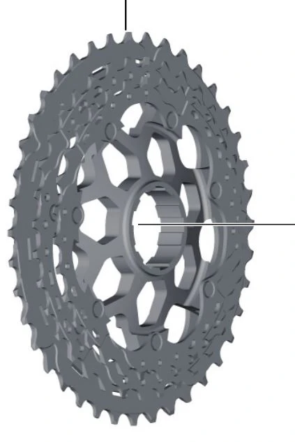 SHIMANO Sprocket Unit For XT CS-M8000 | 11-40T | 11-42T | 11-46T 1 SHIMANO Sprocket Unit For XT CS-M8000 | 11-40T | 11-42T | 11-46T
