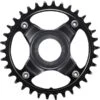 SHIMANO STEPS SM-CRE80-12-B 12-speed Chainring Incl. Spider | 53mm Chainline | 34-36-38T