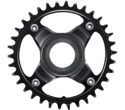 SHIMANO STEPS SM-CRE80-12-B 12-speed Chainring Incl. Spider | 53mm Chainline | 34-36-38T