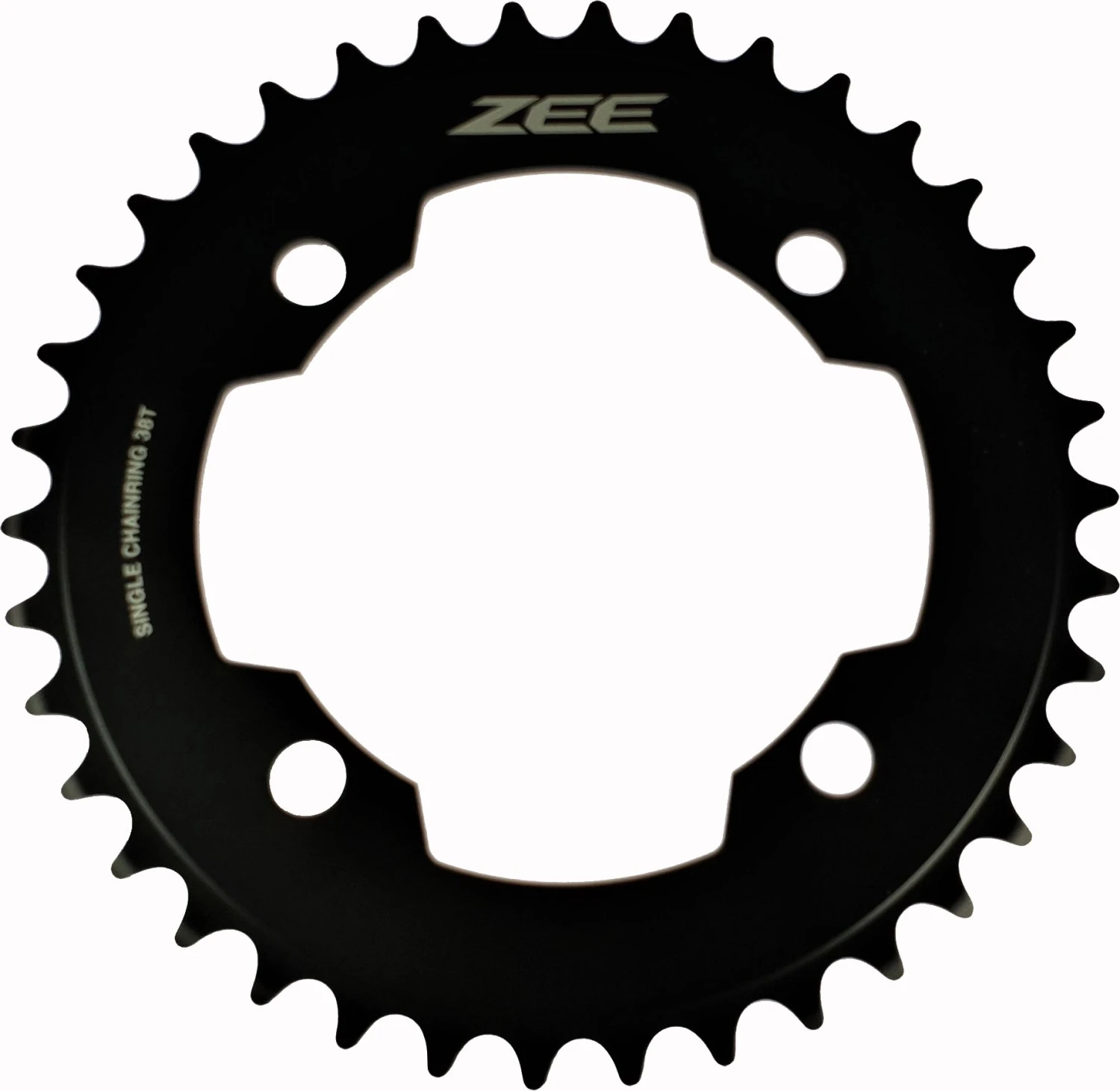 Shimano Zee Chainring Aluminum Black 38 Teeth 104mm 1 Shimano Zee Chainring Aluminum Black 38 Teeth 104mm