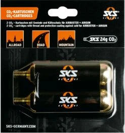SKS CO2 Cartridges 24g With Thread