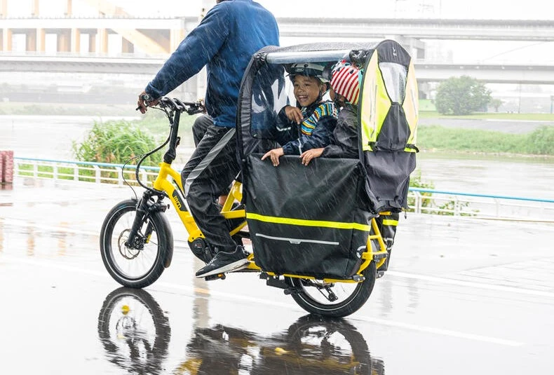 TERN Clubhouse Fort, Weatherproof Transport Cabin 2 Kids 2 TERN Clubhouse Fort, Weatherproof Transport Cabin 2 Kids – Bild 2