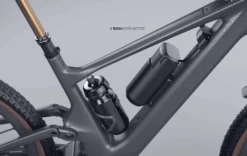 Scott Quick-Release Akkuhalterung Für TQ Range-Extender -Bosch Verkaufsgeschäft tq range extender und flaschenhalter zusammen befestigt