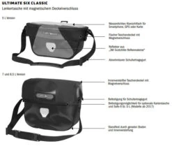 Ortlieb Ultimate Six Classic 5L Lenkertasche 18 Ortlieb Ultimate Six Classic 5L Lenkertasche -Bosch Verkaufsgeschäft ultimate six classic facts
